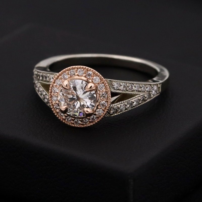 Celestial Solitaire Diamond Ring